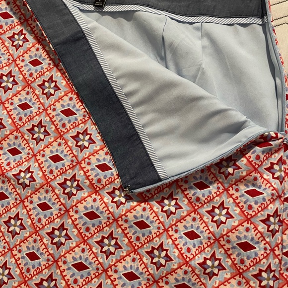NWOT TALBOTS Canvas Cotton A- Line Skirt size 2 - Picture 7 of 8